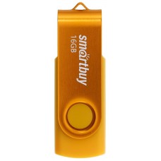 SMARTBUY (SB016GB2TWY) UFD 2.0 016GB Twist Yellow желтый