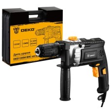 DEKO DKID1200W в кейсе с быстрозажимным патроном 063-4327