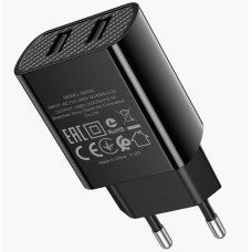 Зарядное устройство BOROFONE (6931474739131) BA53A Powerway 2USB (черный)