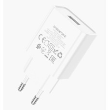 BOROFONE (6974443388640) BA74A Aspirer 1USB (белый)