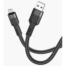 Кабель HOCO (6931474770585) U110 MicroUSB (m) 1.2m - черный