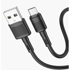 HOCO (6931474770882) Кабель HOCO X83 Victory MicroUSB charging data cable 2.4, 1m (черный)