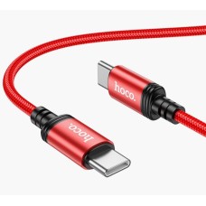 Кабель HOCO (6931474784391) X89 Wind Type-C (m) - Type-C (m) 1.0m - красный