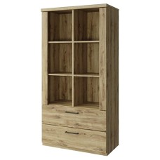 АНРЭКС DOORSET Шкаф открытый 2S6N. Цвет ДУБ НАВАРРА (2 уп.)