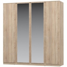 НК-МЕБЕЛЬ STERN шкаф 4-х дверный с зеркалом Дуб Сонома 72676508 (5 кор.) НК-МЕБЕЛЬ STERN шкаф 4-х дверный с зеркалом Дуб Сонома 72676508 (5 кор.)