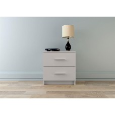 НК-МЕБЕЛЬ ЛОФТ комод 420 с 2-мя ящиками Белый 72230006 (1 кор.)