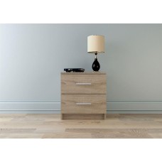 НК-МЕБЕЛЬ ЛОФТ комод 420 с 2-мя ящиками Дуб Сонома 72230008 (1 кор.)