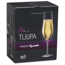 CRYSTALEX CR170104T Набор бокалов для шампанского TULIPA 6шт 170мл
