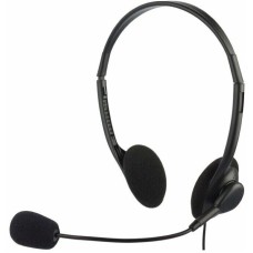 OKLICK Наушники с микрофоном Оклик HS-M143VB черный 1.8м накладные оголовье (614036)