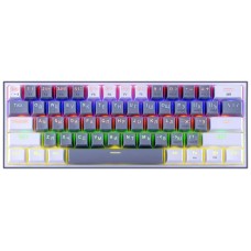 REDRAGON (70675) Fizz Радужн,61 клав,тих,серо-бел.