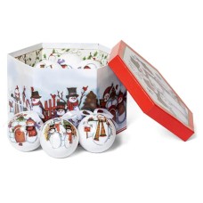 WINTER GLADE Набор ёлочных шаров папье-маше, 14 шт. 7514G020 WINTER GLADE Набор ёлочных шаров папье-маше, 14 шт. 7514G020