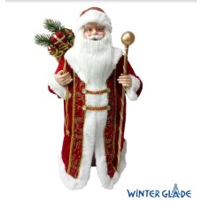 WINTER GLADE Фигурка Дед Мороз 60 см (красный), M0160 WINTER GLADE Фигурка Дед Мороз 60 см (красный), M0160