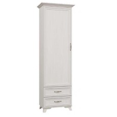 МЕБЕЛЬ-КОМПЛЕКС МИРЕЛЛА Шкаф для гостиной одностворчатый Бодега светлый (6 кор)