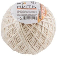 РЫЖИЙ КОТ Нить кулинарная 100 м (клубок)