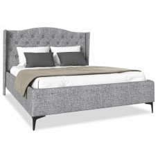 НК-МЕБЕЛЬ TANGO кровать 1600х2000 Рогожка Серая 72306795 (2 кор.)