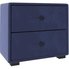 НК-МЕБЕЛЬ TANGO тумба прикроватная Велюр Индиго 72306847 (1 кор.)