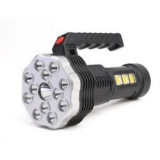 ULTRAFLASH (15193) LED51537 (фонарь акк 4В, черн., 16LED, 3 Вт, 4 реж, Micro USB, бокс)