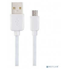 PERFEO (U4007) USB A вилка - Micro USB вилка, 2.4A, белый, длина 1 м., Micro ONE
