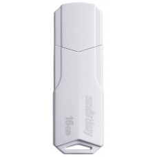 Память USB флеш SMARTBUY (SB16GBCLU-W) UFD 2.0 016GB CLUE White