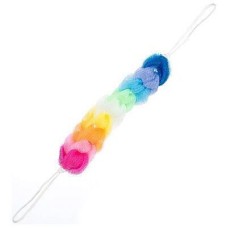 РЫЖИЙ КОТ Мочалка для тела BW Радуга