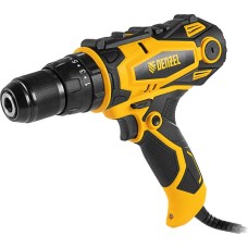 DENZEL Дрель-шуруповерт сетевая ударная ISD-300-13 26211
