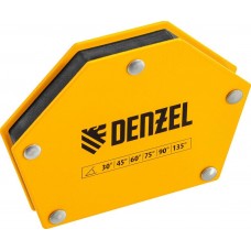 DENZEL Фиксатор магнитный для сварочных работ усилие 50 LB, 30х45х60х75х90х135 град. Denzel 97554