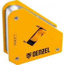 DENZEL Фиксатор магнитный отключаемый для сварочных работ усилие 30 LB, 45х90 град. Denzel 97561