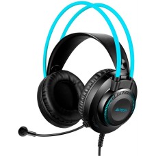 A4TECH Fstyler FH200U серый/синий 2м накладные USB оголовье (FH200U BLUE) A4TECH Fstyler FH200U серый/синий 2м накладные USB оголовье (FH200U BLUE)