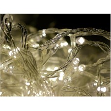 ECOLA N4YV06ELC LED гирлянда 220V IP44 Нить 6м 100Led 4000K, 8 режимов, прозр.провод с вилкой нейтральный белый ECOLA N4YV06ELC LED гирлянда 220V IP44 Нить 6м 100Led 4000K, 8 режимов, прозр.провод с вилкой нейтральный белый