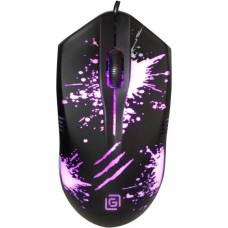 OKLICK Мышь Оклик 398G черный оптическая (2400dpi) USB для ноутбука (4but)