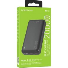 BOROFONE (6941991105586) BJ38A Black 20000mAh 2USB