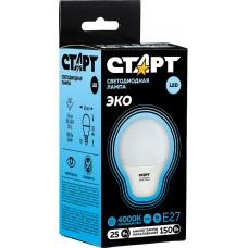 СТАРТ (465) LEDGLSE27 25W 40 WS 10/101 черный