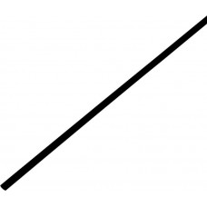 PROCONNECT (55-0306) Трубка термоусаживаемая ТУТ 3,0/1,5мм, черная, упаковка 50 шт. по 1м