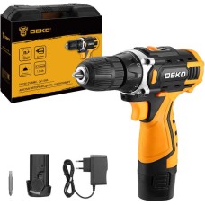 DEKO DKCD12V в кейсе, 12В, 2х1.5Ач 083-1006