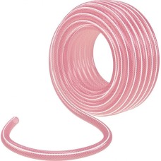 PALISAD Шланг эластичный 3/4 , 25 м, прозрачный розовый