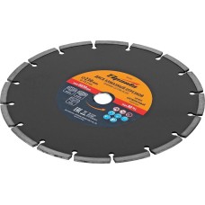 SPARTA Диск алмазный, отрезной сегментный, 230 х 22.2 мм, сухая резка