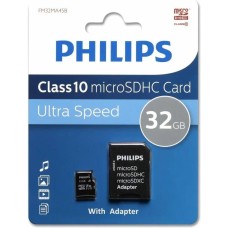 PHILIPS MicroSD 32Gb с AD Ч рный (FM32MA45B/97)