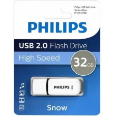 PHILIPS 32Gb SNOW2.0 Белый/Серый (FM32FD70B/97)