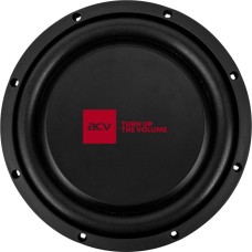 ACV SW-12D2F SLIM Сабвуфер 30см/RMS 350Wt/2+2Ом/SPL 88Дб