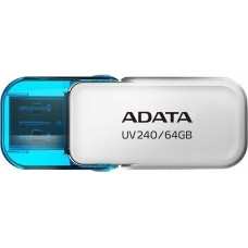 ADATA Флэш-накопитель 64GB AUV240-64G-RWH WHITE ADATA Флэш-накопитель 64GB AUV240-64G-RWH WHITE