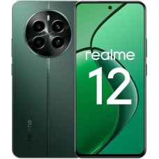 REALME Смартфон RMX3871 12 4G 256Gb 8Gb зеленый моноблок 3G 2Sim 6.67 1080x2400 Android 14 50Mpix 802.11 a/b/g/n/ac GPS GSM900/1800 GSM1900 TouchSc Pr