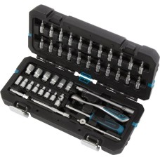 GROSS Набор инструментов, 1/4 , CrV, 120 зубьев, 42 предмета 14146