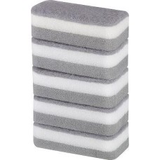 РЫЖИЙ КОТ Набор губок для мытья посуды трехслойных KS-03, 5 шт. (107560)