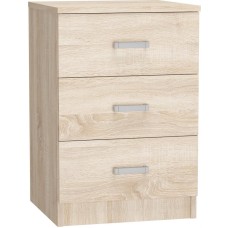 НК-МЕБЕЛЬ ЛОФТ комод 420 с 3-мя ящиками Дуб Сонома 72230011 (1 кор.)