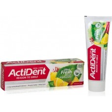 ACTIVE ACTIDENT Зубная паста Лимон и Гамаммелис Ultra Fresh, без парабенов, 100 г (512901007)