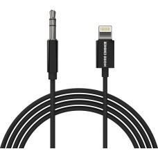 Кабель MORE CHOICE (4610196409837) UK28i AUX 3.5mm Lightning 8-pin 1м Black
