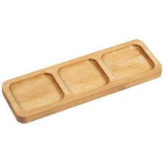 MALLONY Менажница трехсекционая 30*10*1,8 см (берёза) (105708)