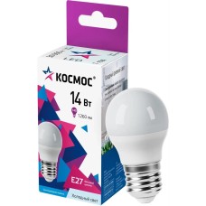 КОСМОС LkecLED14wGL45E2765 14W/E27/6500K