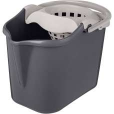 HOMVER Rimo прямоугольное 13л с отжимом МОП (серый) 221245321/04
