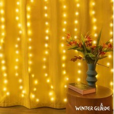 WINTER GLADE Гирлянда светодиодная Занавес 200 ламп (CB201) WINTER GLADE Гирлянда светодиодная Занавес 200 ламп (CB201)